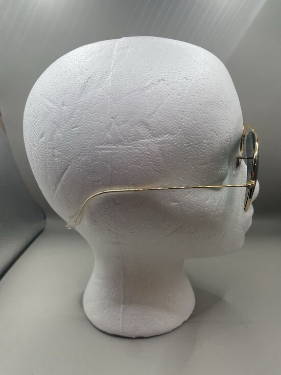 Ray Ban Aviator Pilot Sunglasses Metal Gold Frame Green Lens RB3026 62-14-138 UV main image 10